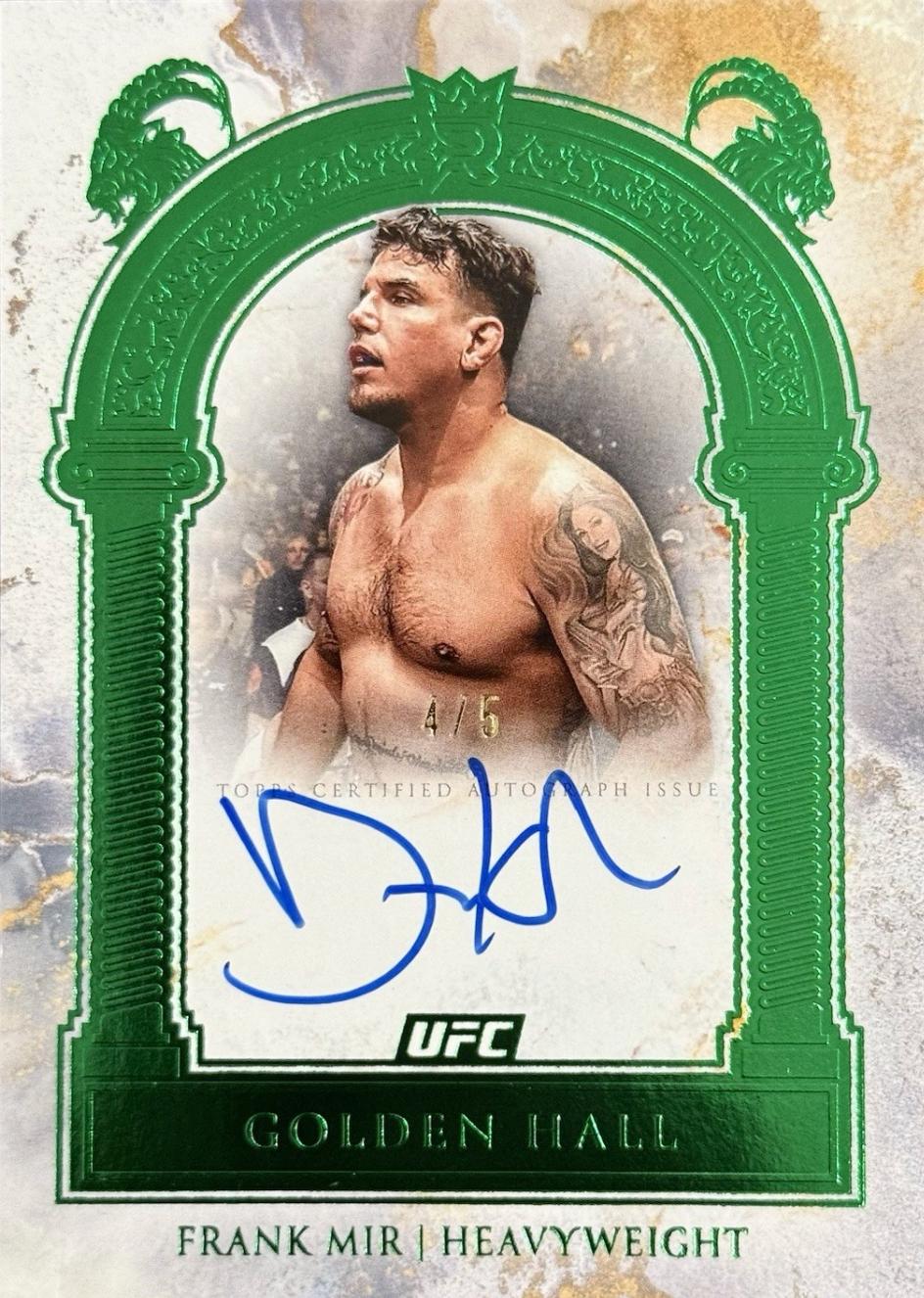 Frank Mir [Green] #GH-FM