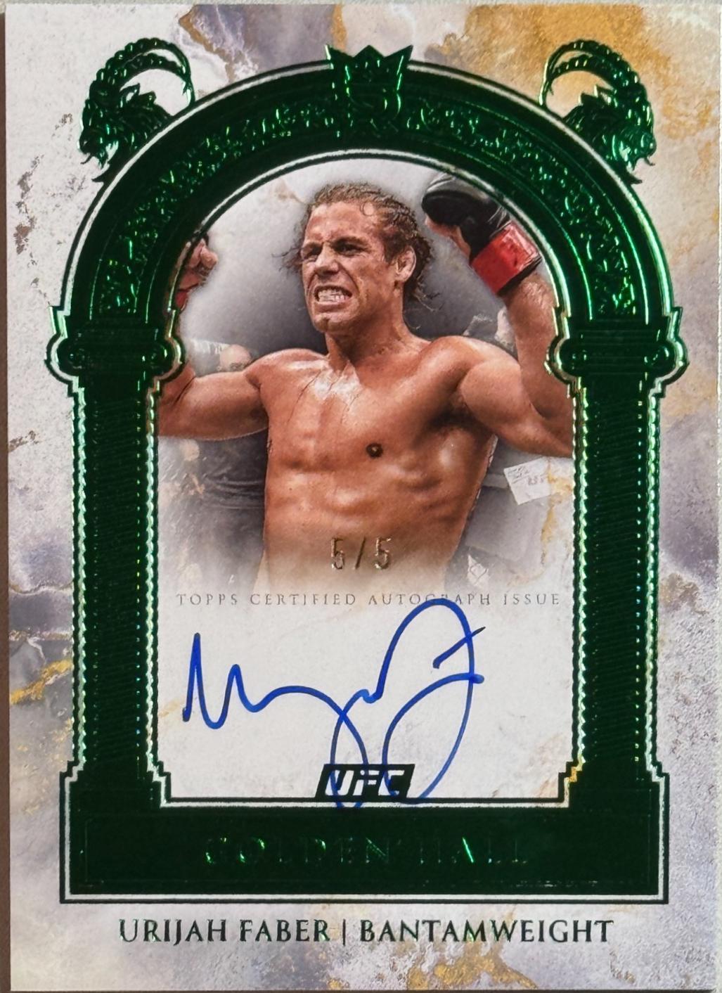 Urijah Faber [Green] #GH-UF
