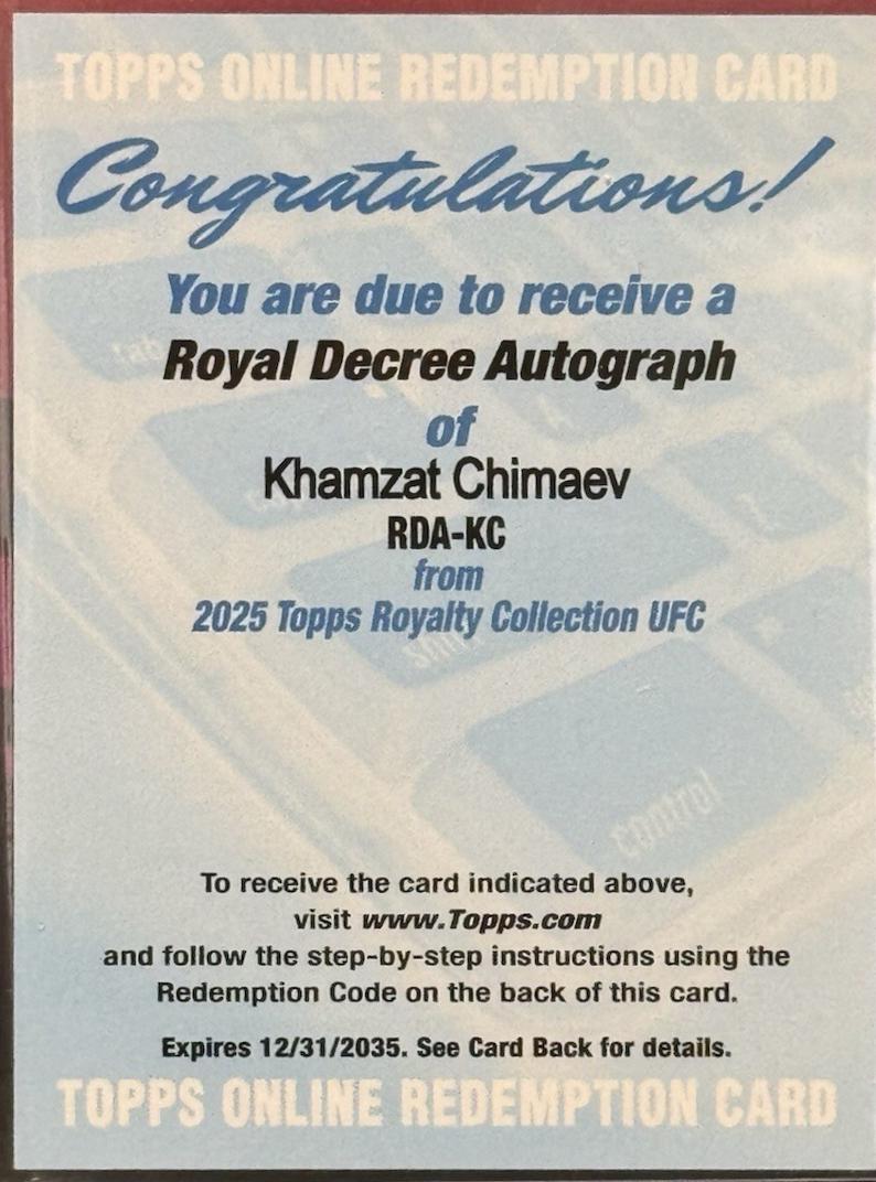 Khamzat Chimaev #RDA-KC