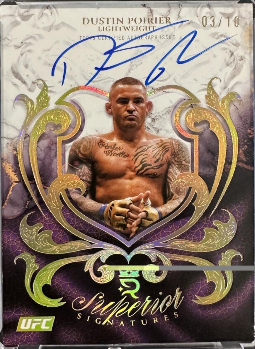 Dustin Poirier [Gold] #SS-DP