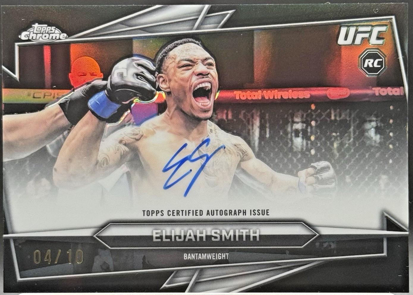 Elijah Smith [Black Refractor] #BAV-ES
