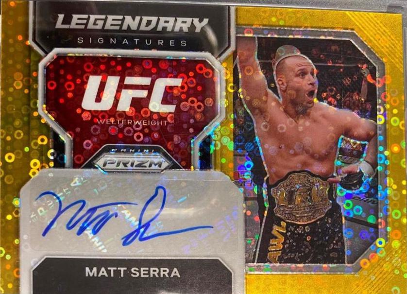 Matt Serra [Gold] #LS-MSR