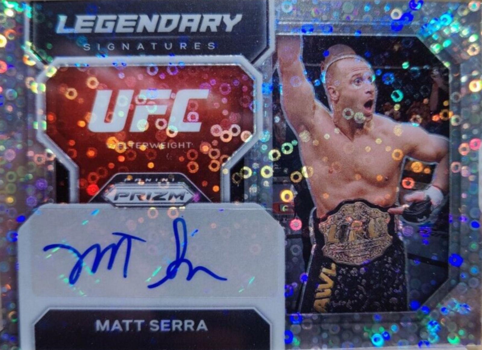 Matt Serra [Under Card] #LS-MSR