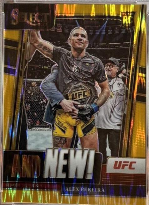Alex Pereira [Gold Flash] #8