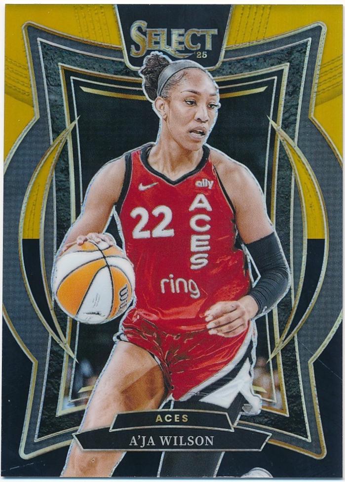 A'ja Wilson [Black Gold Prizm] #56