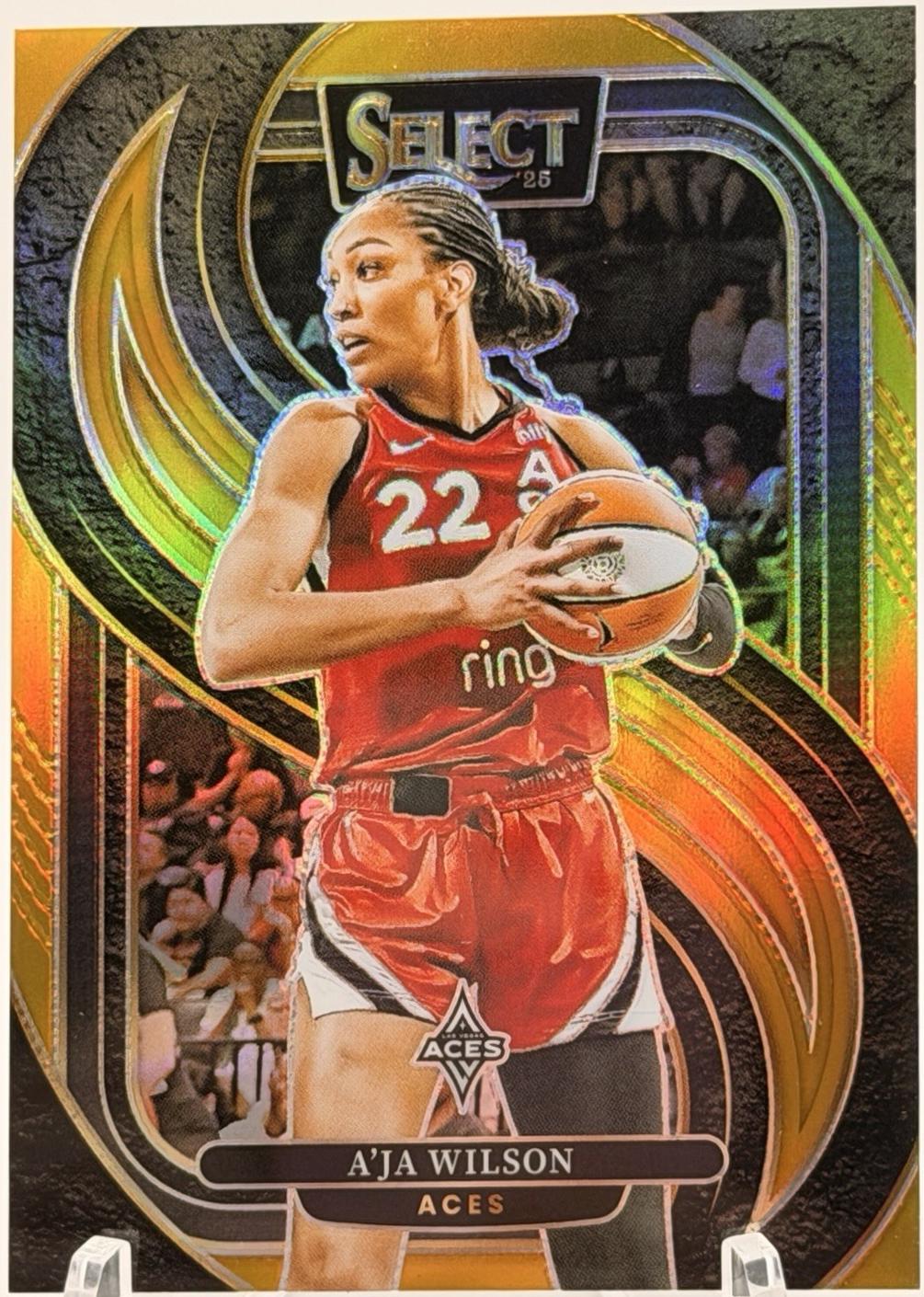 A'ja Wilson [Gold Prizm] #131
