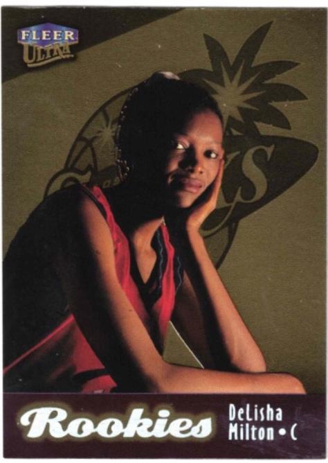 DeLisha Milton [Gold Medallion] #115G
