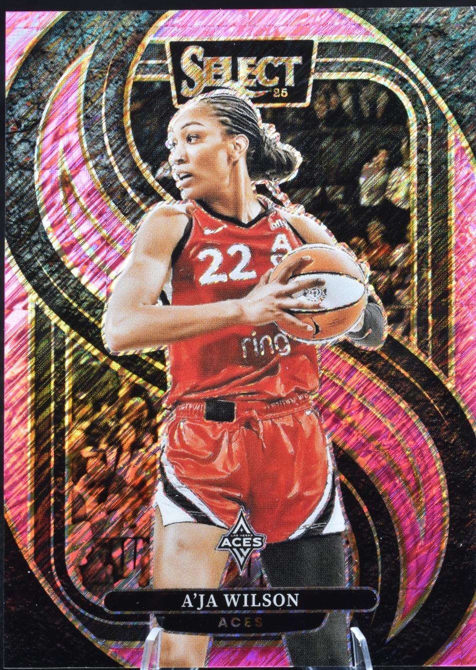 A'ja Wilson [Pink Shimmer Prizm] #131
