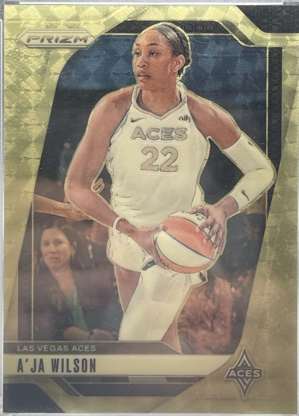 A'ja Wilson [Gold Vinyl] #86
