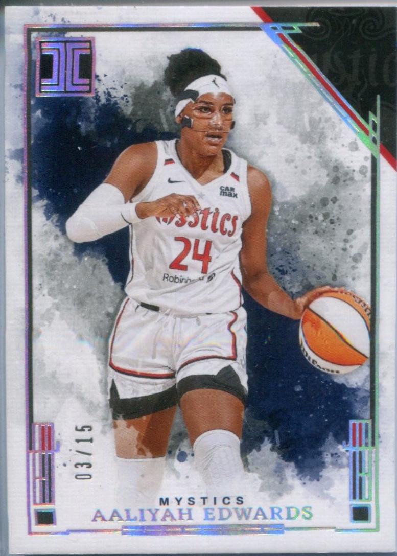 Aaliyah Edwards [Holo Silver] #18