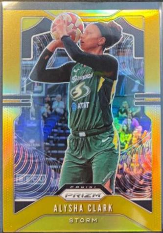 Alysha Clark [Prizm Gold] #68