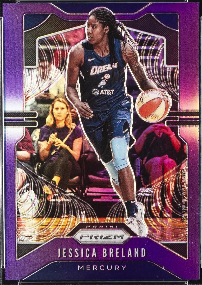 Jessica Breland [Prizm Purple] #17