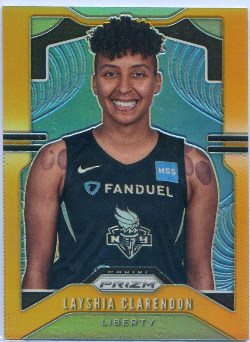 Layshia Clarendon [Prizm Gold] #49