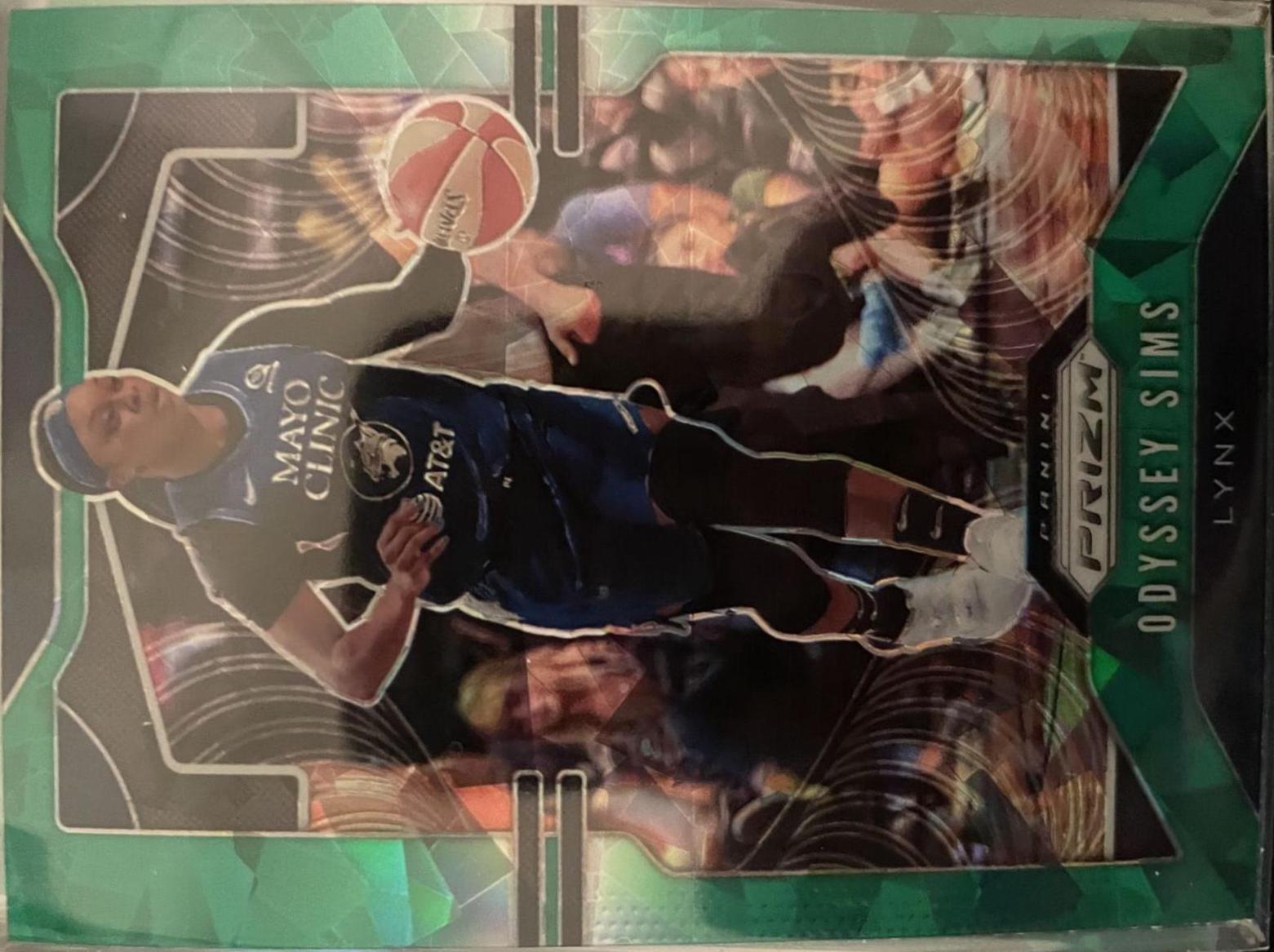 Odyssey Sims [Prizm Green Ice] #51