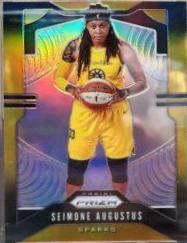 Seimone Augustus [Prizm Black Gold] #13