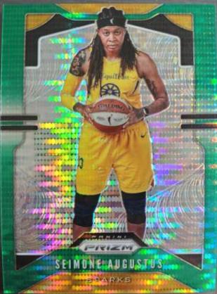 Seimone Augustus [Prizm Green Pulsar] #13
