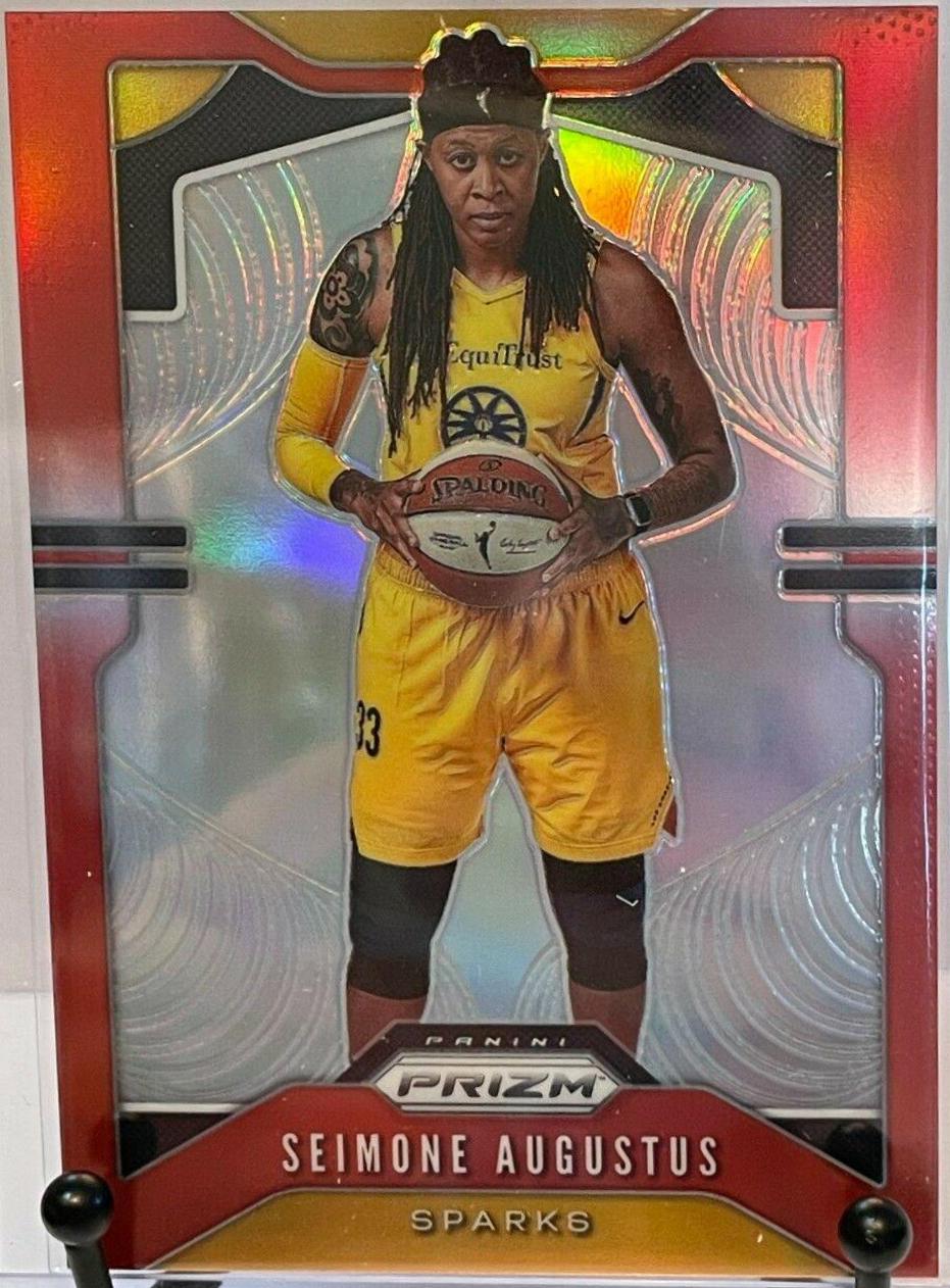 Seimone Augustus [Prizm Red] #13
