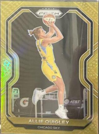 Allie Quigley [Gold Prizm] #17