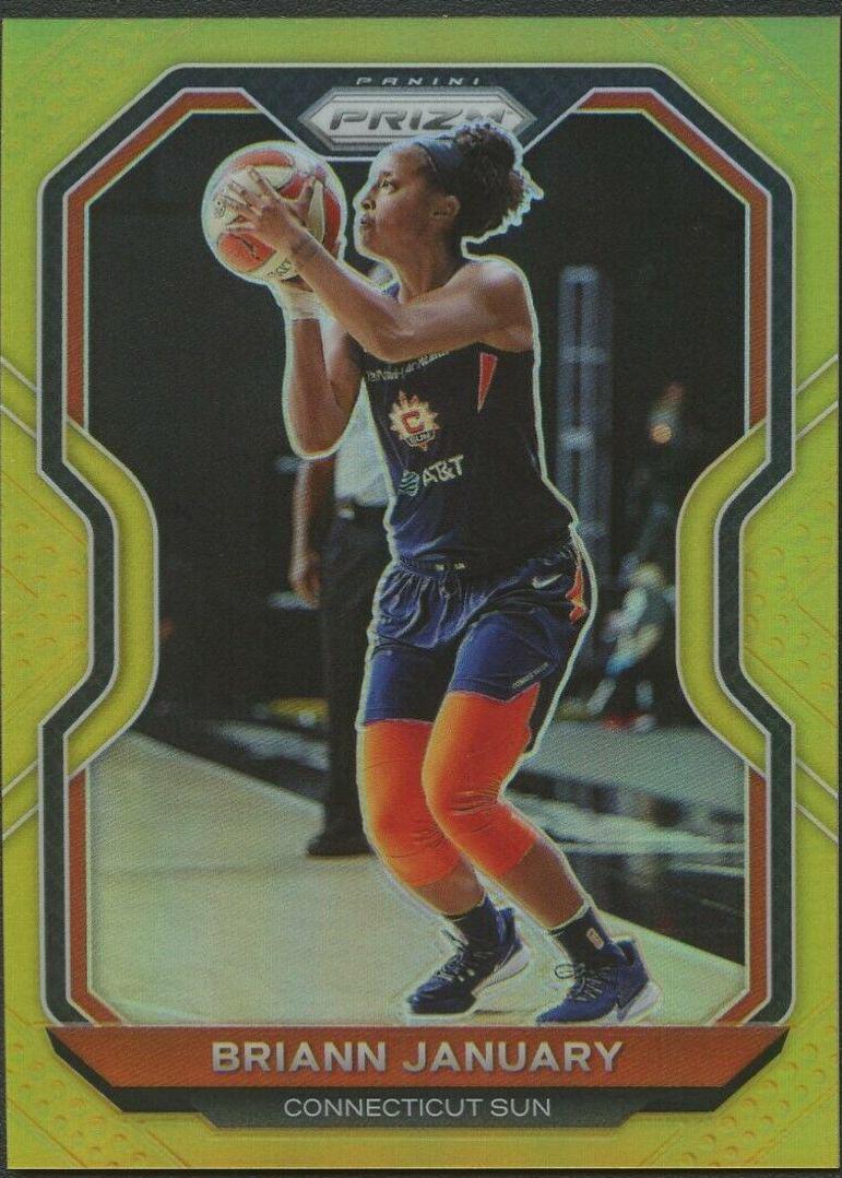 Briann January [Gold Prizm] #18