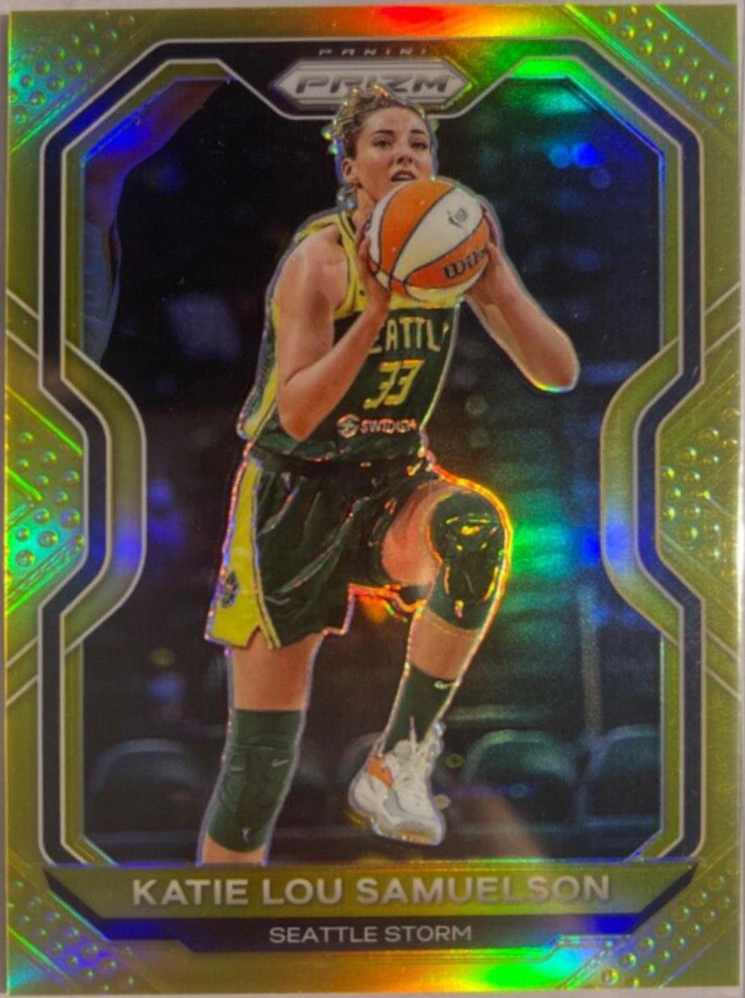 Katie Lou Samuelson [Gold Prizm] #67