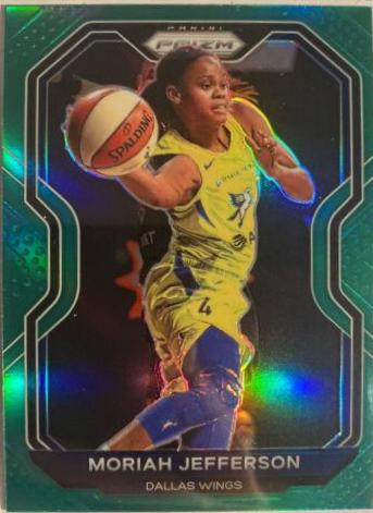 Moriah Jefferson [Green Prizm] #9