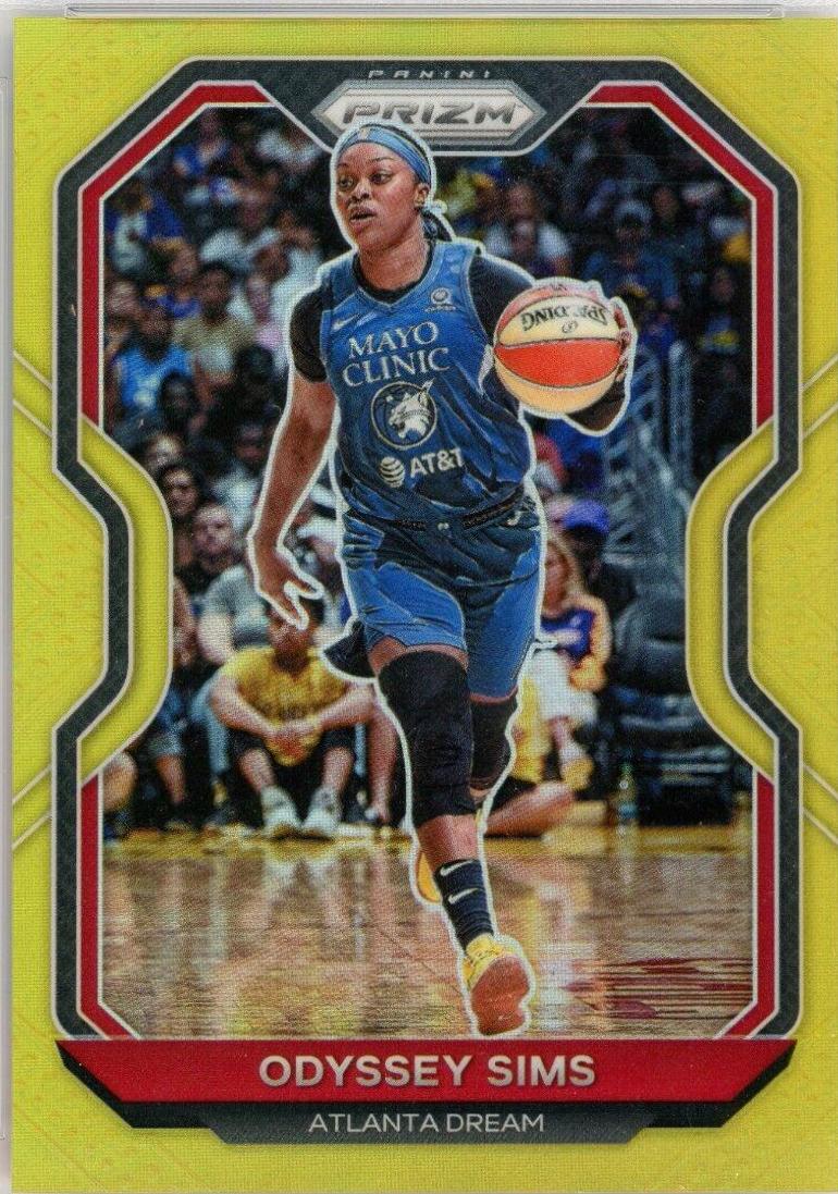 Odyssey Sims [Gold Prizm] #80