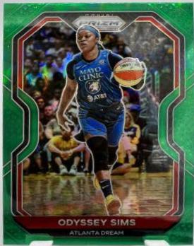 Odyssey Sims [Green Prizm] #80