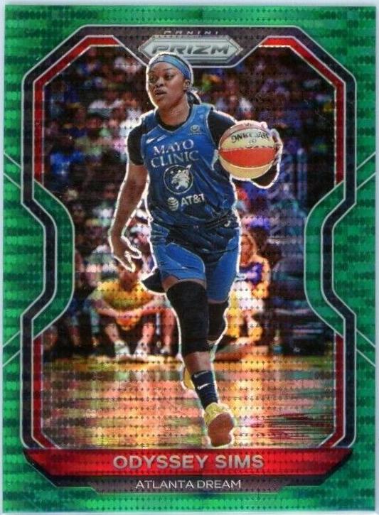 Odyssey Sims [Green Pulsar Prizm] #80