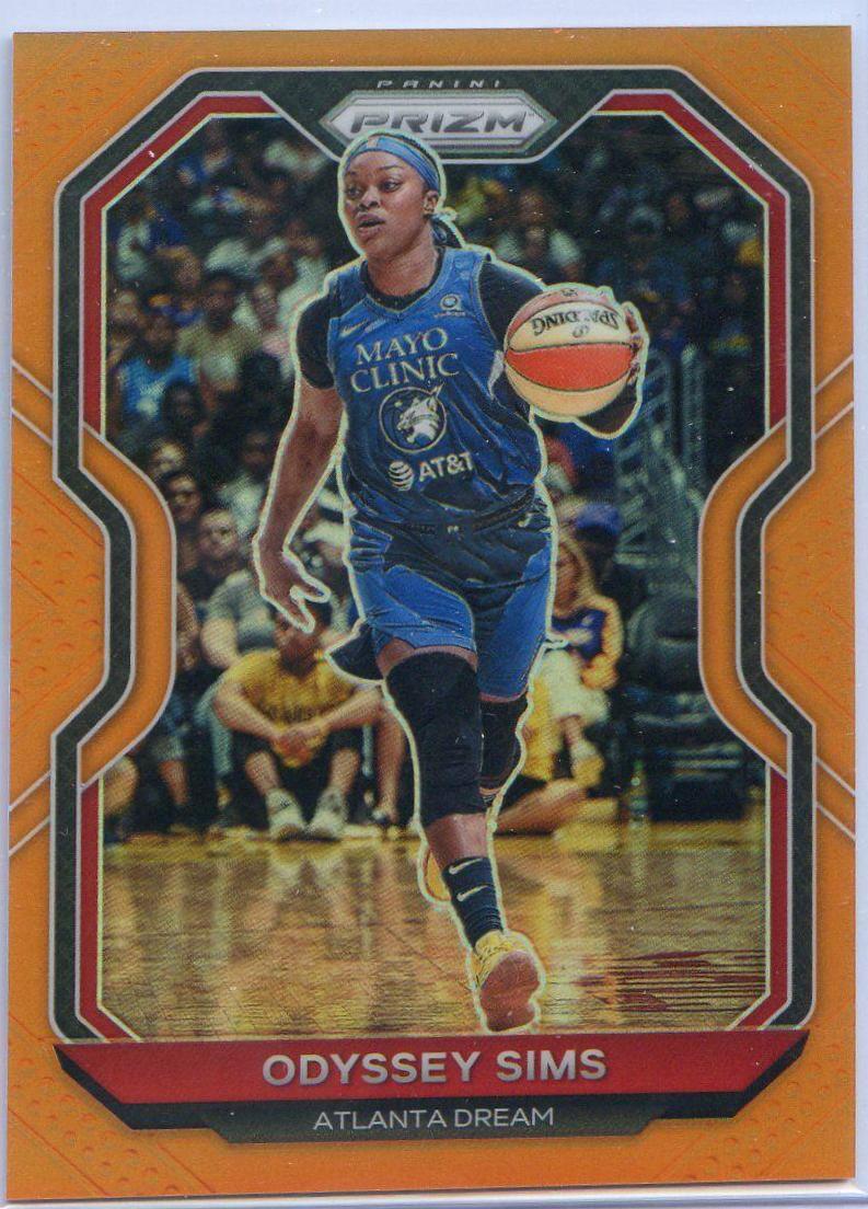 Odyssey Sims [Orange Prizm] #80