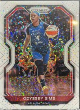 Odyssey Sims [White Sparkle Prizm] #80