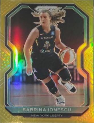 Sabrina Ionescu [Gold Prizm] #39