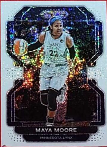 Maya Moore [White Sparkle] #100