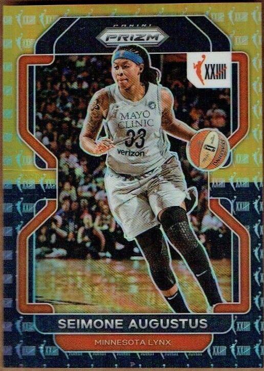 Seimone Augustus [Black Gold] #156