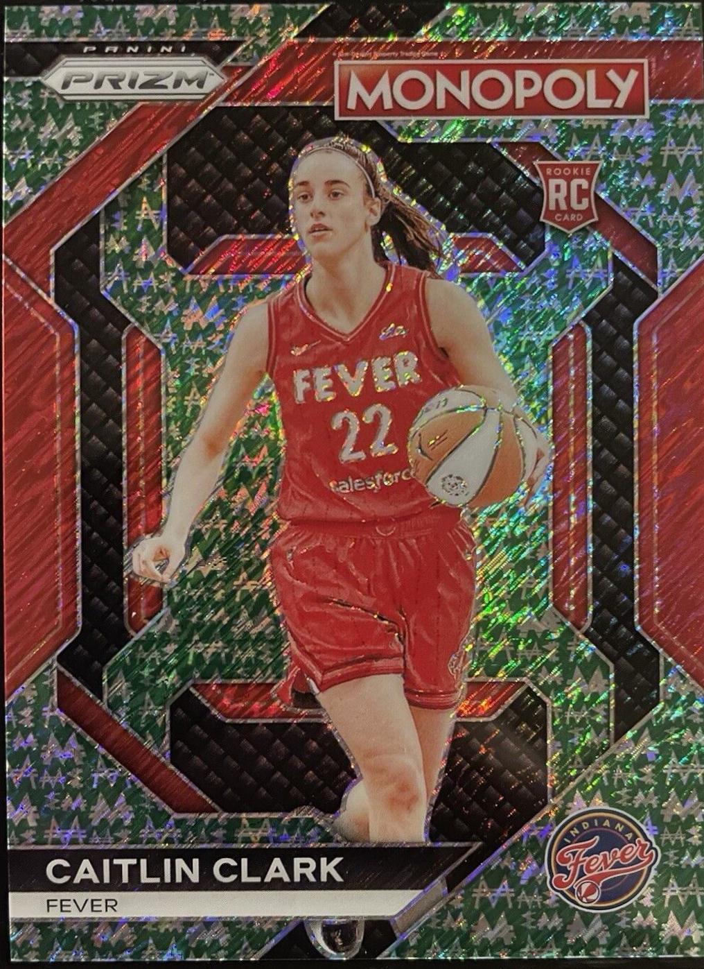 Caitlin Clark [Green Millionaire Shimmer] #WNBA27
