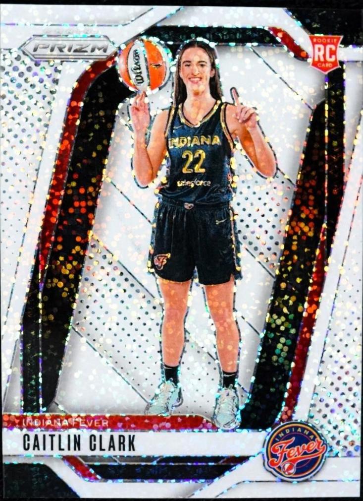 Caitlin Clark [White Sparkle] #145