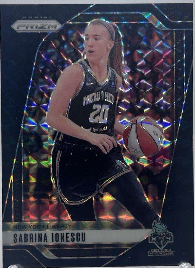 Sabrina Ionescu [Black Finite] #17