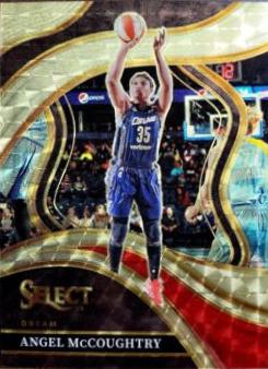 Angel McCoughtry [Gold Vinyl Prizm] #214