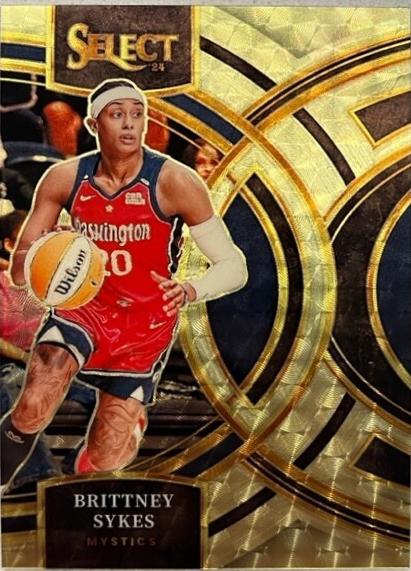 Brittney Sykes [Gold Vinyl Prizm] #106