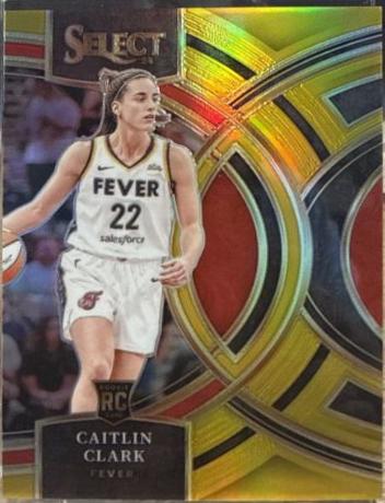 Caitlin Clark [Gold Prizm] #151