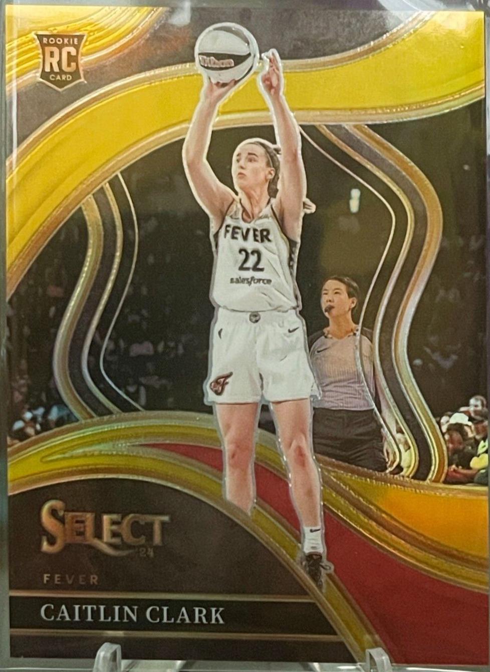 Caitlin Clark [Gold Prizm] #218