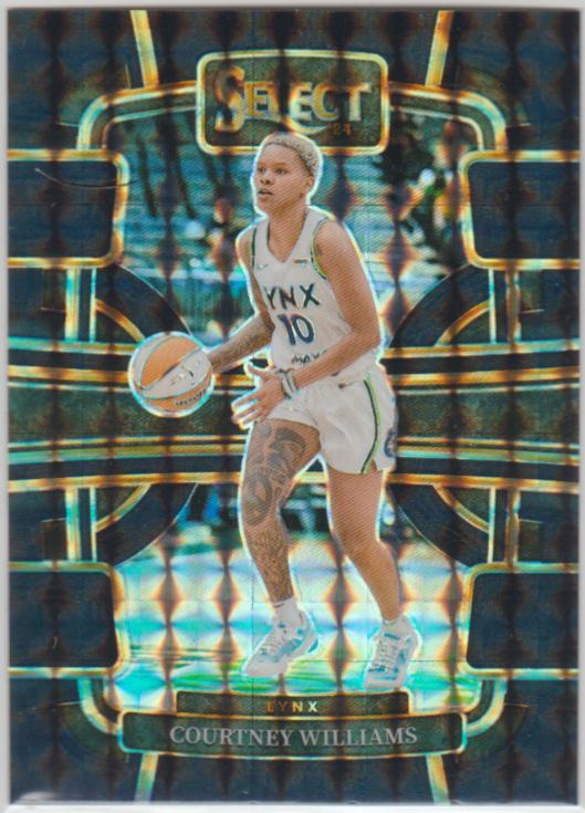 Courtney Williams [Black Finite Prizm] #54