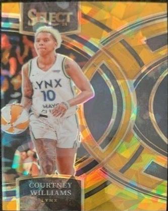 Courtney Williams [Ice Gold Prizm] #163