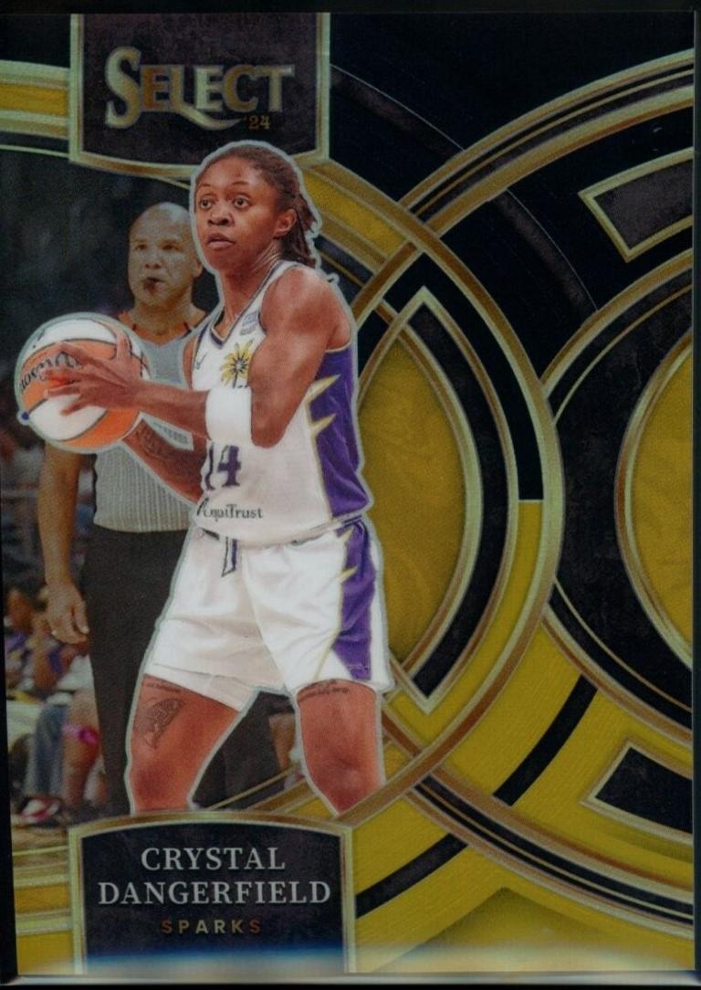 Crystal Dangerfield [Black Gold Prizm] #131