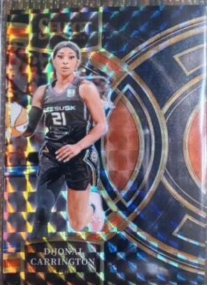 DiJonai Carrington [Black Finite Prizm] #194