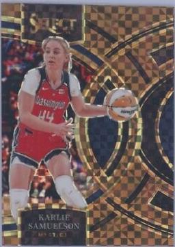 Karlie Samuelson [Bronze Checker Prizm] #132