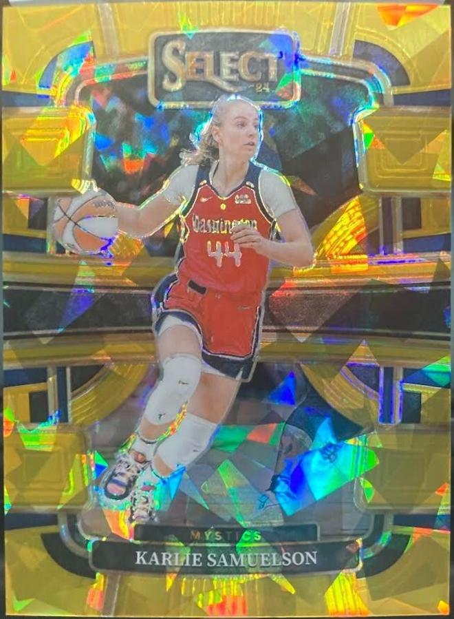 Karlie Samuelson [Ice Gold Prizm] #99