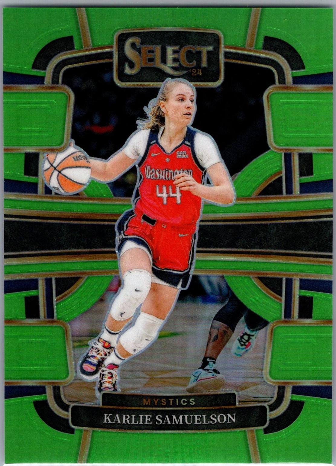 Karlie Samuelson [Neon Green Prizm] #99