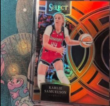 Karlie Samuelson [Orange Prizm] #132