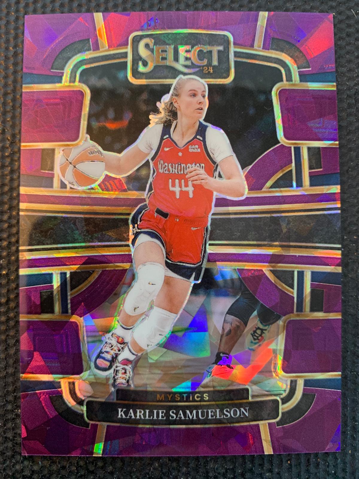 Karlie Samuelson [Purple Ice Prizm] #99
