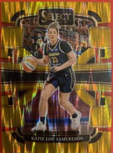 Katie Lou Samuelson [Gold Flash Prizm] #81